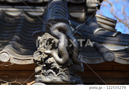 埼玉県熊谷市弁財の弁財厳島神社　へび年に参拝 122535279