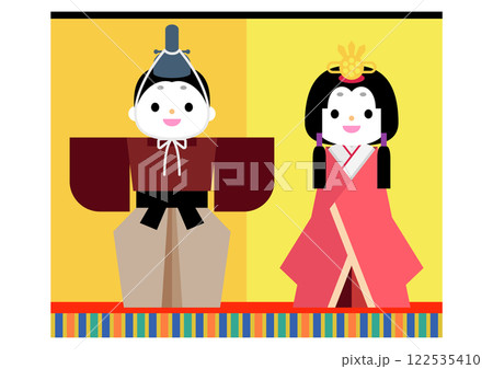 ひな飾り 122535410