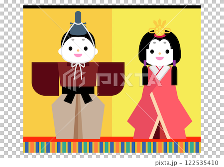 ひな飾り 122535410