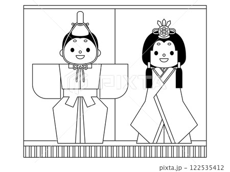 ひな飾り 122535412