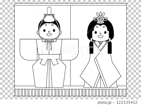 ひな飾り 122535412