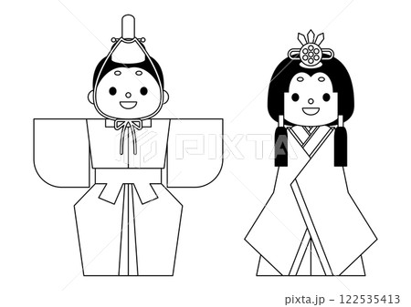 ひな人形 ひな人形 122535413