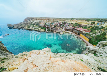 マルタの美しい海と風景 122536895