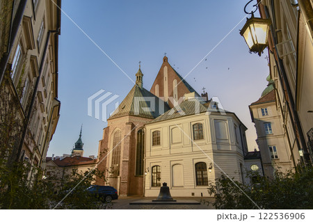 Golden Hour at European Church Square Golden Hour at European Church Square 122536906