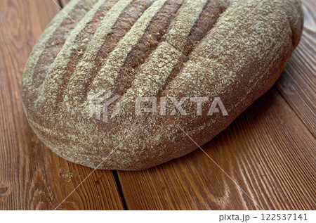 rustic rye bread rustic rye bread 122537141