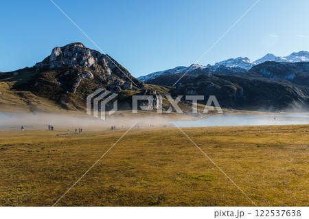 Misty Mountain Lake Hike 122537638