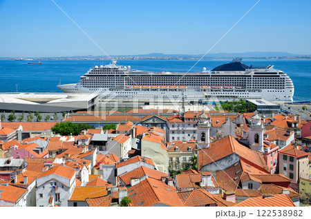 ポルトガルの首都リスボンのとても美しい風景 ポルトガルの首都リスボンのとても美しい風景 122538982