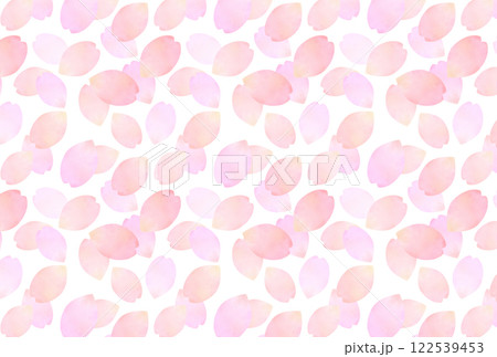 ピンクの花びらの背景 ピンクの花びらの背景 122539453