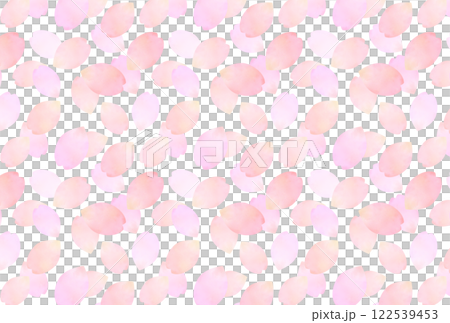 ピンクの花びらの背景 ピンクの花びらの背景 122539453