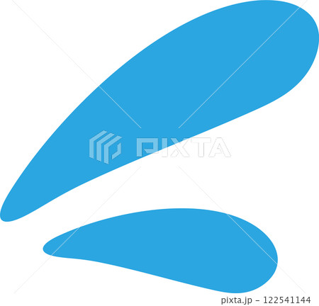 しずく 水滴 アイコン 汗 しずく 水滴 アイコン 汗 122541144