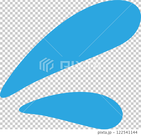 しずく 水滴 アイコン 汗 しずく 水滴 アイコン 汗 122541144