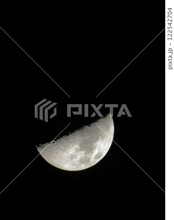 2024年土星食の日の月と土星 122542704