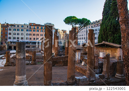 イタリア、ローマの観光地にて 122543001