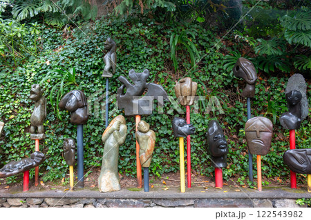 Decoration of the Botanical Garden, Monte, Madeira Decoration of the Botanical Garden, Monte, Madeira 122543982