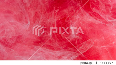 Mist flow. Paint water drop. Defocused bright pink red color vapor cloud splash swirl wave spreading abstract art background. Mist flow. Paint water drop. Defocused bright pink red color vapor cloud splash swirl wave spreading abstract art background. 122544457