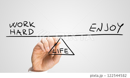 Balancing Work and Enjoyment in life 122544582