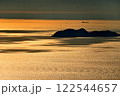 上盛山展望台からの日の出後の情景雲間からの後光 122544657