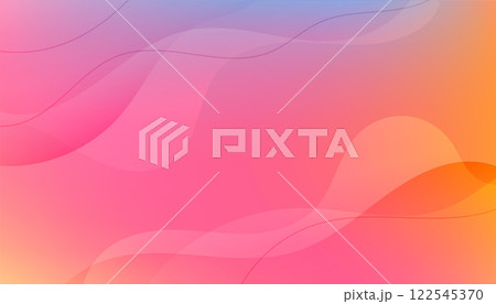 nice colors background with fluid wavy shapes 122545370