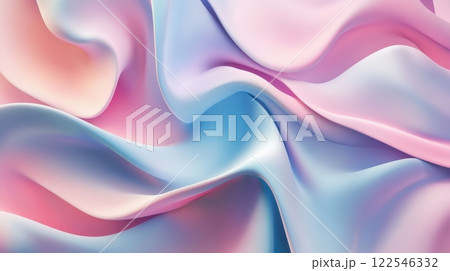 3D Abstract Art Piece In Soft Pastel 3D Abstract Art Piece In Soft Pastel 122546332