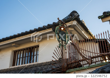 日本の岡山県倉敷市の美観地区の美しい風景 日本の岡山県倉敷市の美観地区の美しい風景 122546752