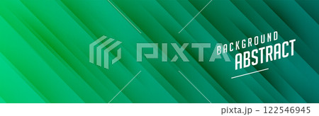 green banner with diagonal lines design green banner with diagonal lines design 122546945