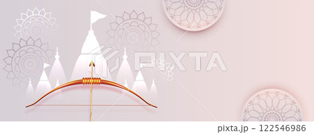 elegant dussehra festival banner design elegant dussehra festival banner design 122546986
