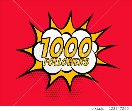 1000 social media followers network connection post design 1000 social media followers network connection post design 122547290