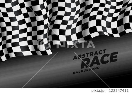 realistic checkered racing flag speed background realistic checkered racing flag speed background 122547411