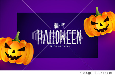 happy halloween realistic background design happy halloween realistic background design 122547446