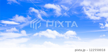 青空と白い雲  122550018