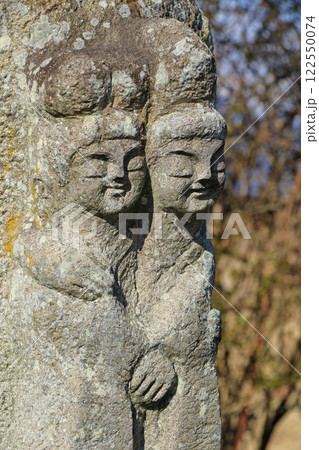 安曇野穂高 水色の時道祖神 安曇野穂高 水色の時道祖神 122550074