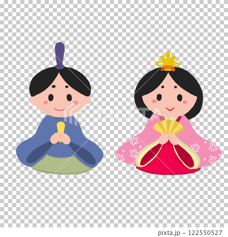 ひな人形 122550527