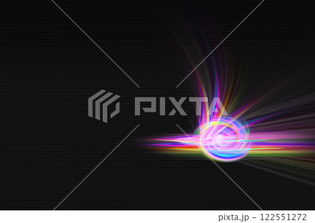 カラフルな光イメージの背景 カラフルな光イメージの背景 122551272