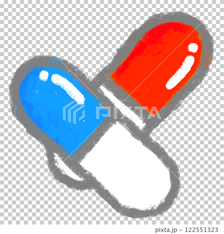 クレヨンタッチ　挿し絵イラスト　カプセル 122551323