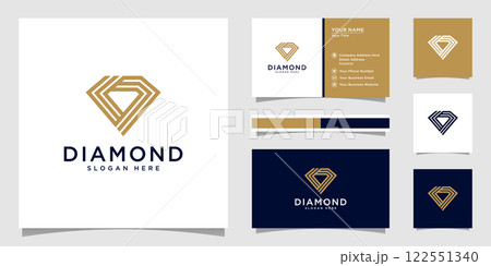 diamond logo vector designs mono line diamond logo vector designs mono line 122551340