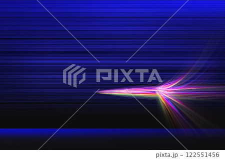 ハイスピードな光イメージの背景素材 122551456
