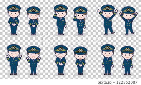 Pilots Male and Female 01 Pilots Male and Female 01 122552087