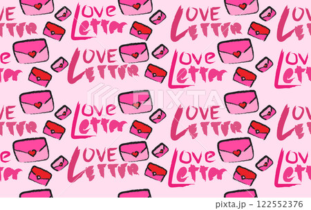 Valentine pattern seamless fabric Valentine day. love letter pattern vector heart lover. Designed for background ,wallpaper ,valentine pattern ,clothing ,sweetheart ,fabric ,anniversary ,couple 122552376