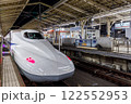 夜の東京駅に発着する新幹線 122552953