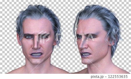 Close-up of a man's face Close-up of a man's face 122553635