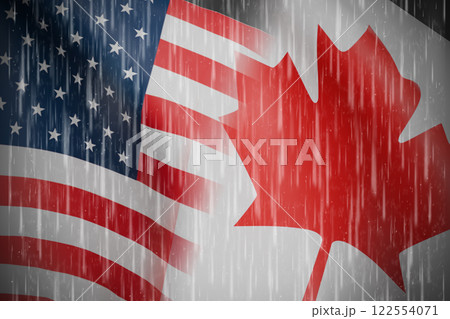 アメリカ　カナダ　国際問題 122554071