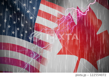 アメリカ　カナダ　国際問題 122554072