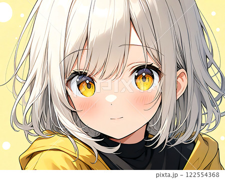 アニメ・漫画風の女性・女の子のイラスト素材 122554368