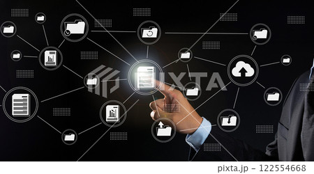 ビジネスイメージ、ドキュメント管理、コンテンツ管理、デジタルワークフロー ビジネスイメージ、ドキュメント管理、コンテンツ管理、デジタルワークフロー 122554668