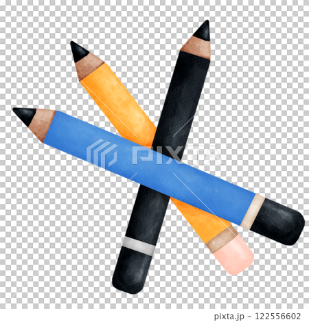 pencil isolated on white background pencil isolated on white background 122556602