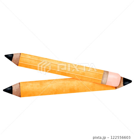 pencil isolated on white background pencil isolated on white background 122556603
