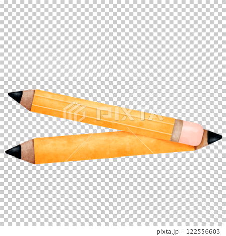 pencil isolated on white background pencil isolated on white background 122556603