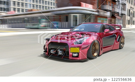 レーシングカー 122556636