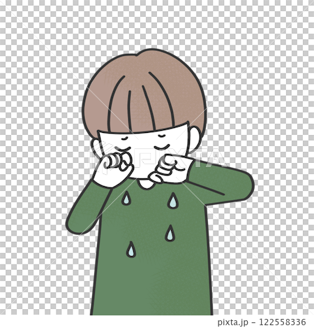 哭的男孩 122558336