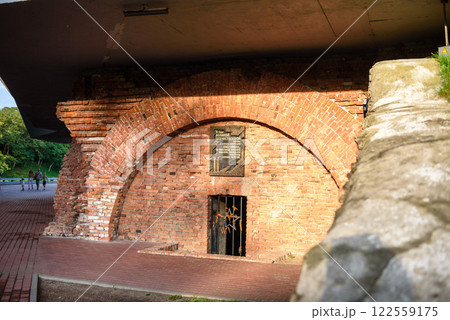 Belarus, Brest, August 2023: The ruins of the Brest Fortress Belarus, Brest, August 2023: The ruins of the Brest Fortress 122559175